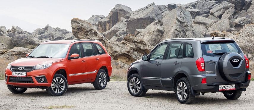 Кроссоверы Чери Тигго 3 и Тигго 5 