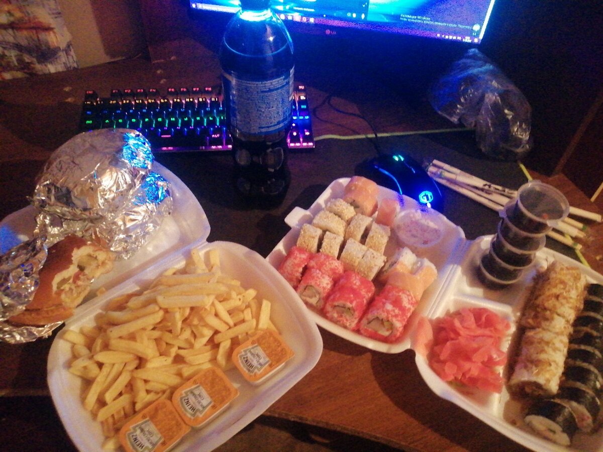 ухх вредная пища 