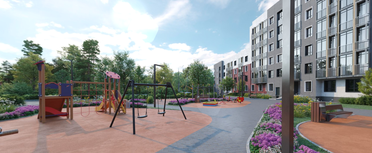 ЖК «Новая Щербинка» расположен на границе с Щербинкой, 10 минут от станции МЦД-2 Щербинка