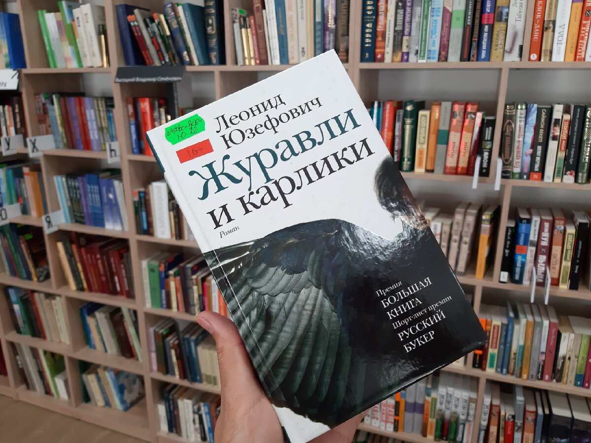 Обложка книги "Журавли и карлики" Леонида Юзефовича