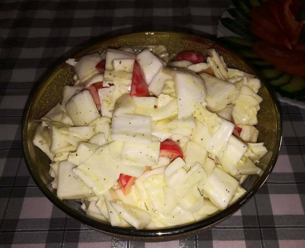 Капуста с легкой заправкой