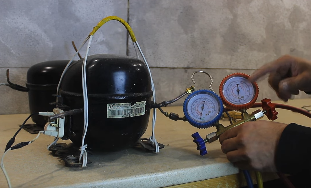 Восстановление компрессора холодильника