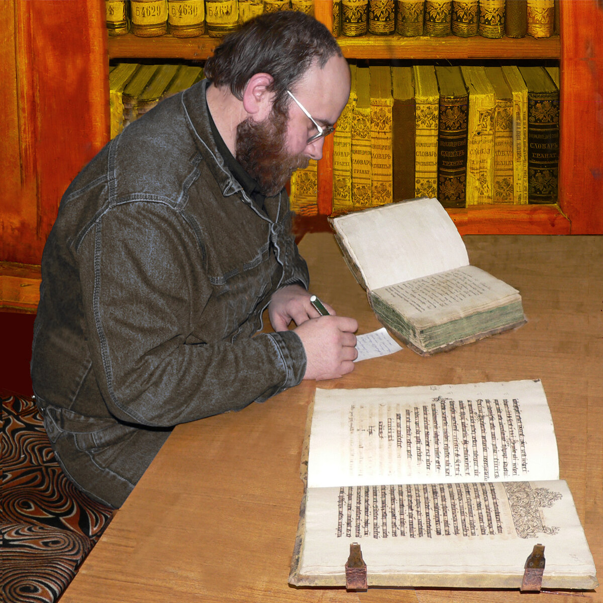 Работаю с "Китежскими манускриптами"