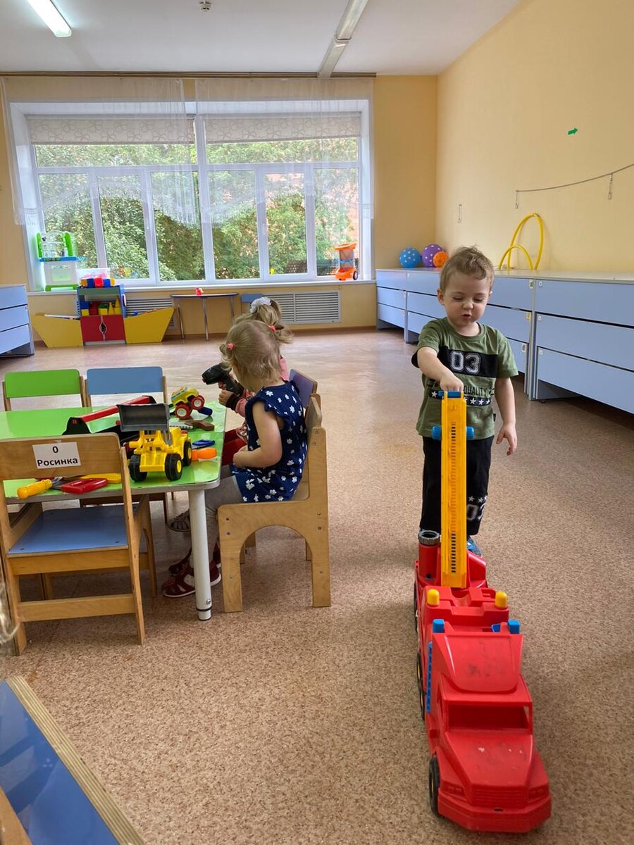 Сын в детском саду 