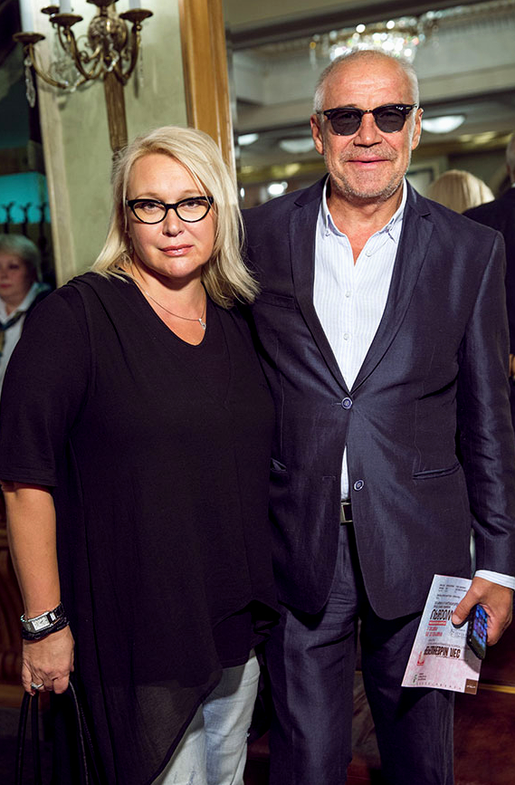 Сергей Гармаш со своей женой Инной Тимофеевой