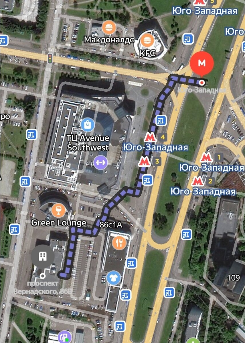 Если выходить через третий выход, то будет еще быстрее.