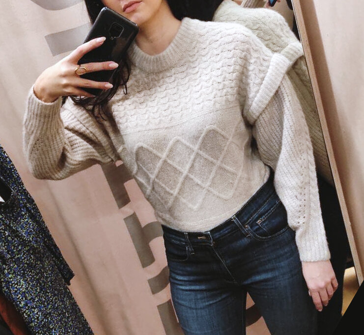 Джемпер из магазина Bershka