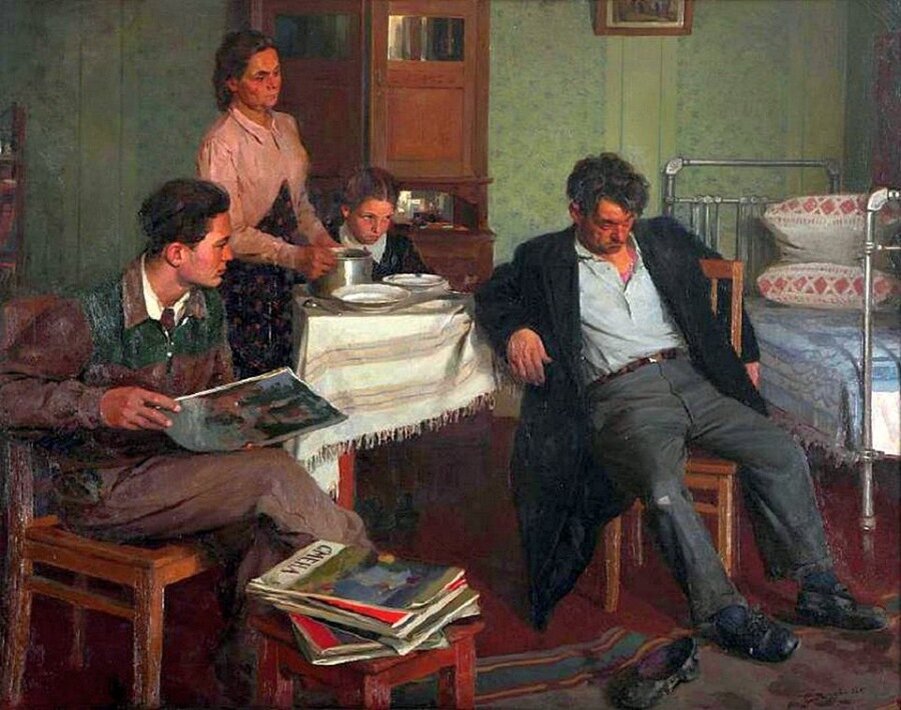 М. С. Лихачев. "Когда это кончится". 1953 год. 