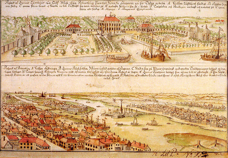 Как жил и развивался город с 1704 г. Новые планы застройки . План города.
