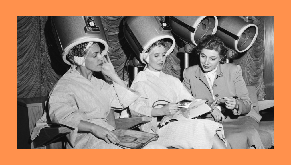 Все модные журналы читались здесь