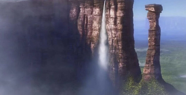 В мультфильме ВВЕРХ