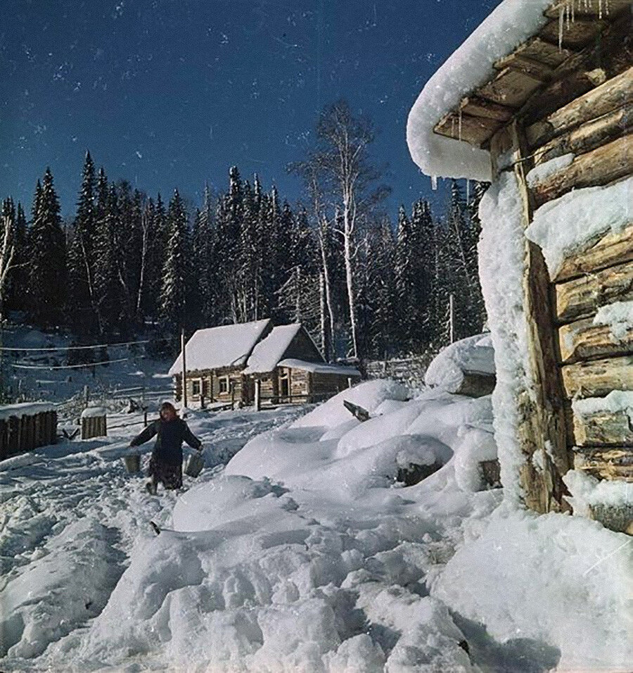 Зима сквозь призму советских фотографий | Кругозор России | Дзен