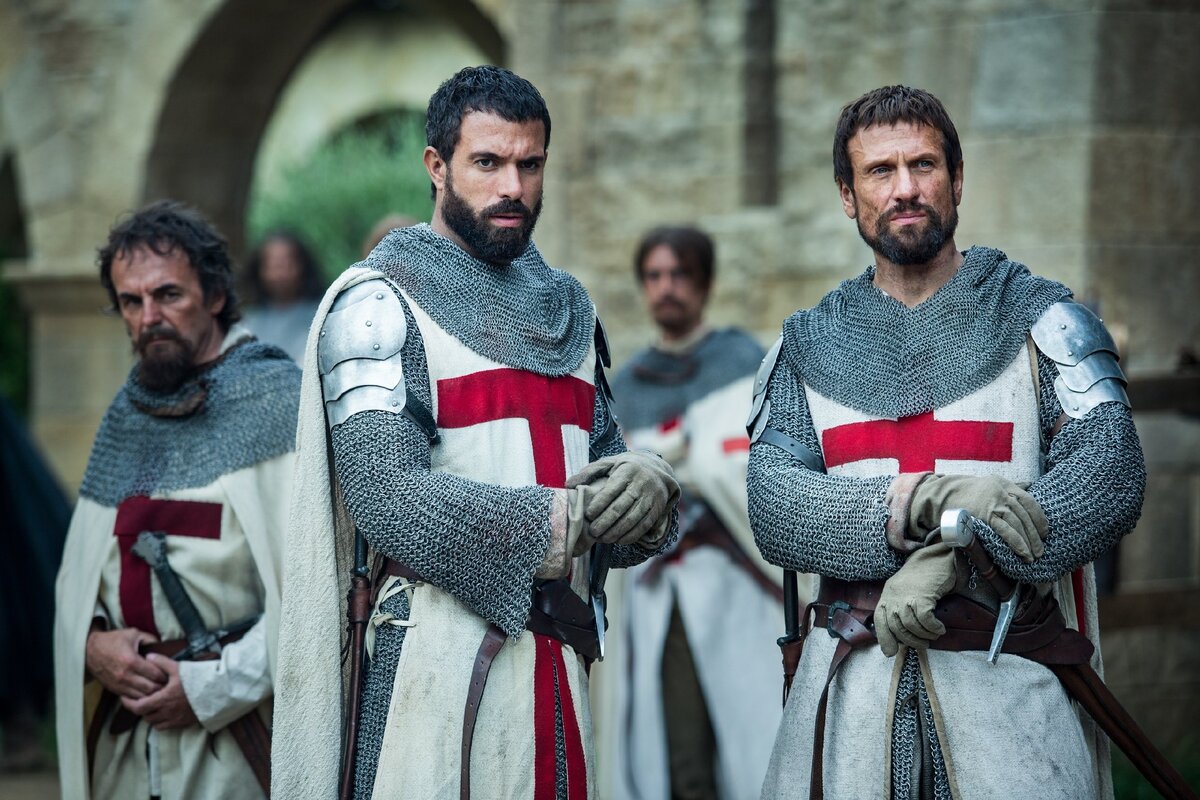 Тамплиеры Ландри и Танкред  (Фото с Яндекс картинок https://clck.ru/TmmEM)