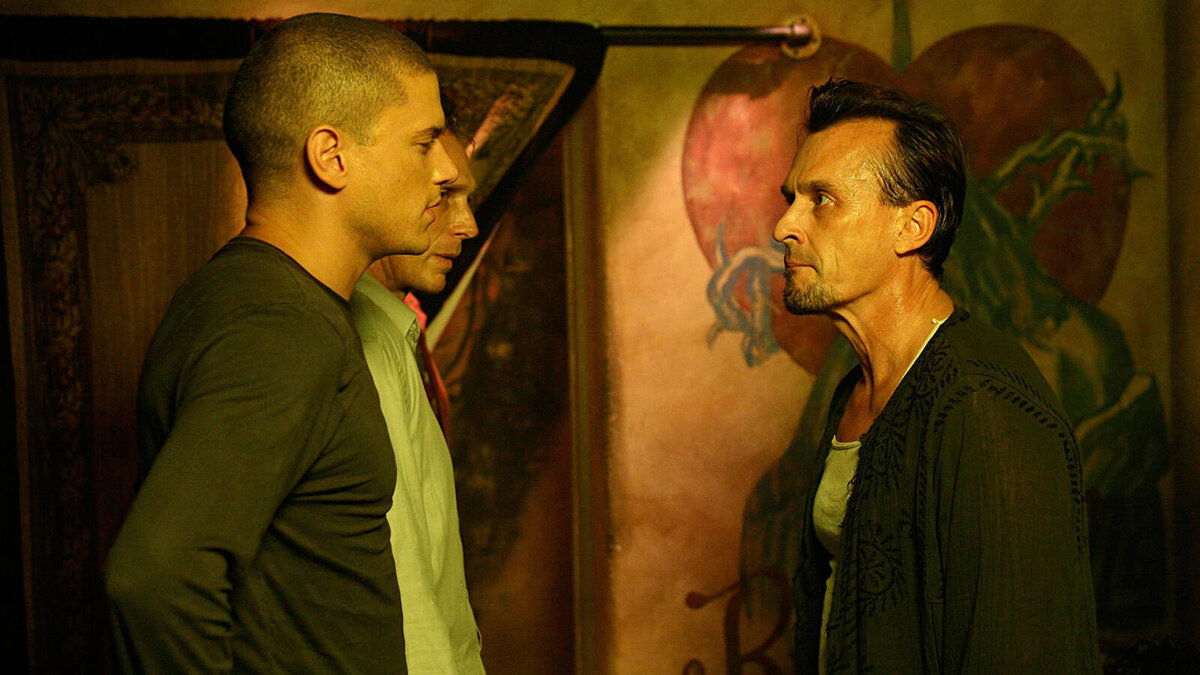 Кадр из сериала "Побег" (2005) 