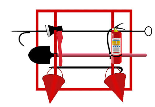 Состав пожарного шкафа по госту