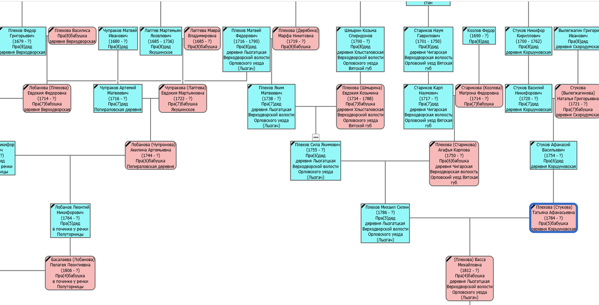 Родословная михалковых кончаловских семьи