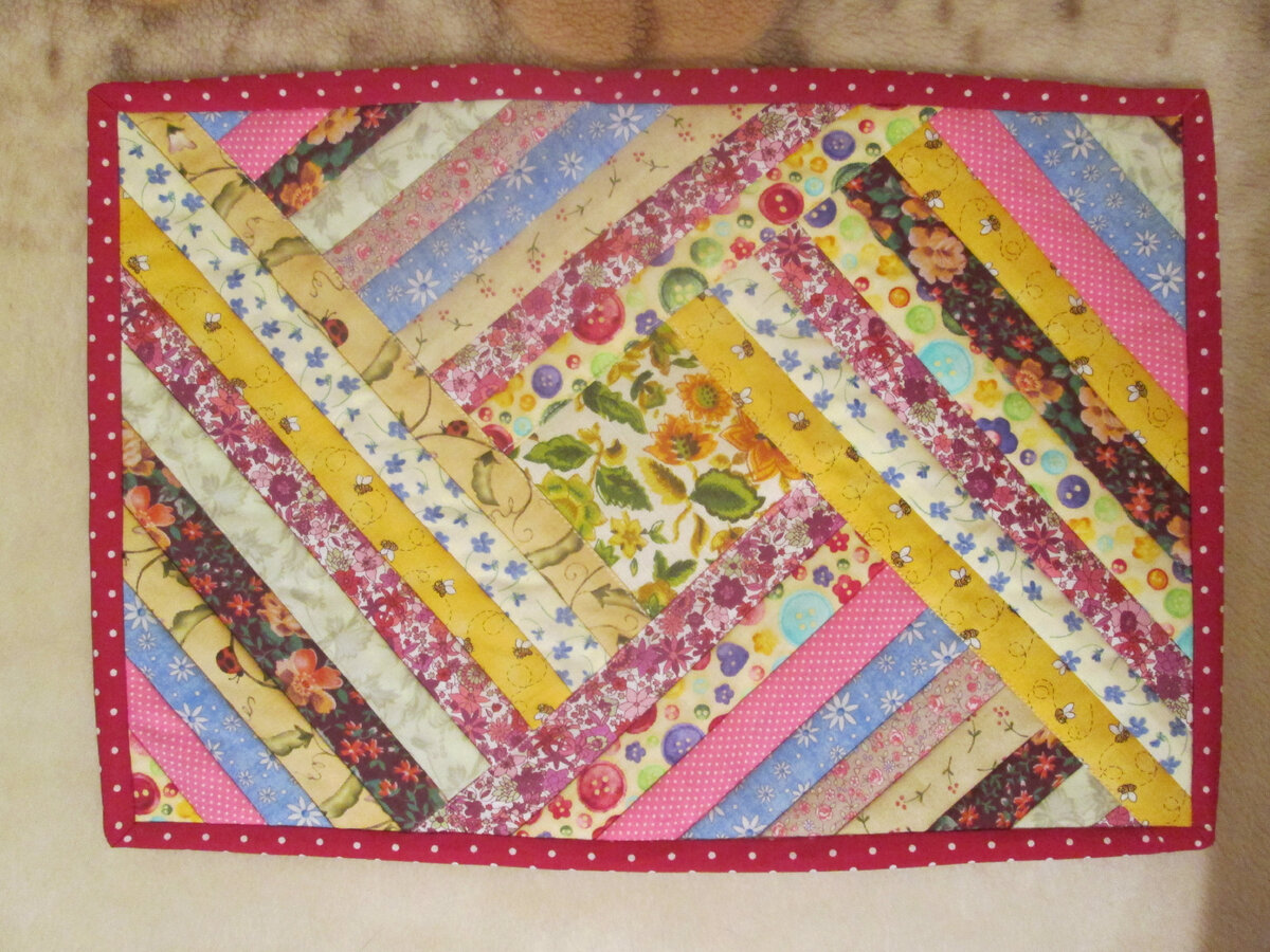 Ланчматы пэчворк своими руками схемы и размеры