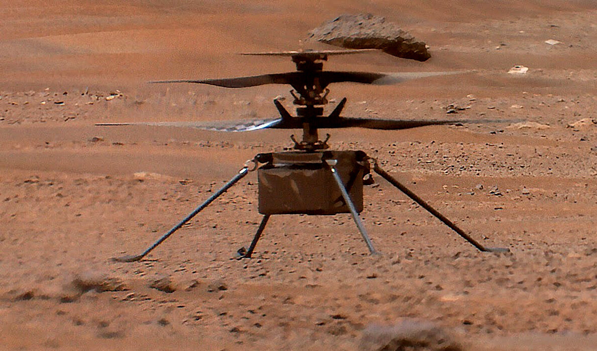 Марс. Вертолёт НАСА.