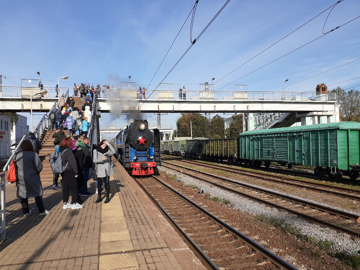 Ретропоезд в коломну