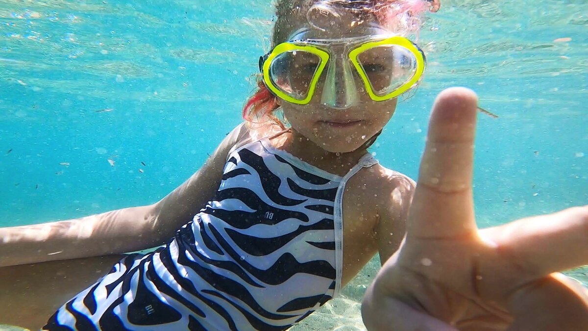 Купальник для девочки для плавания «Зебра» BUkidz