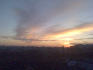 Вечереет. Фотография.