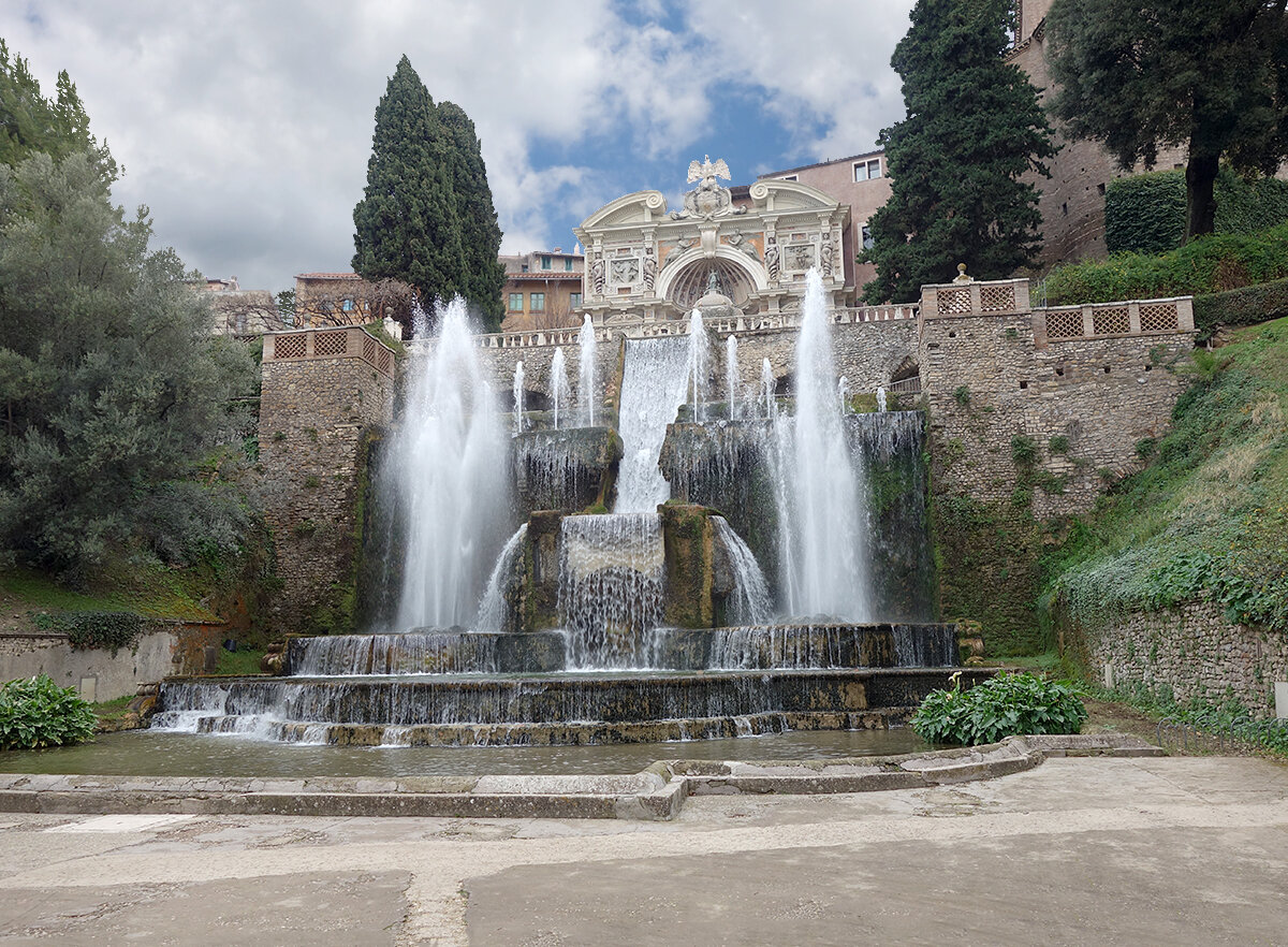 Вилла д’Эсте, Фонтан Нептуна, Тиволи