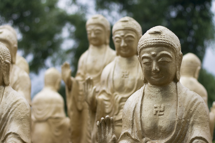 Статуи Будды на Тайване
