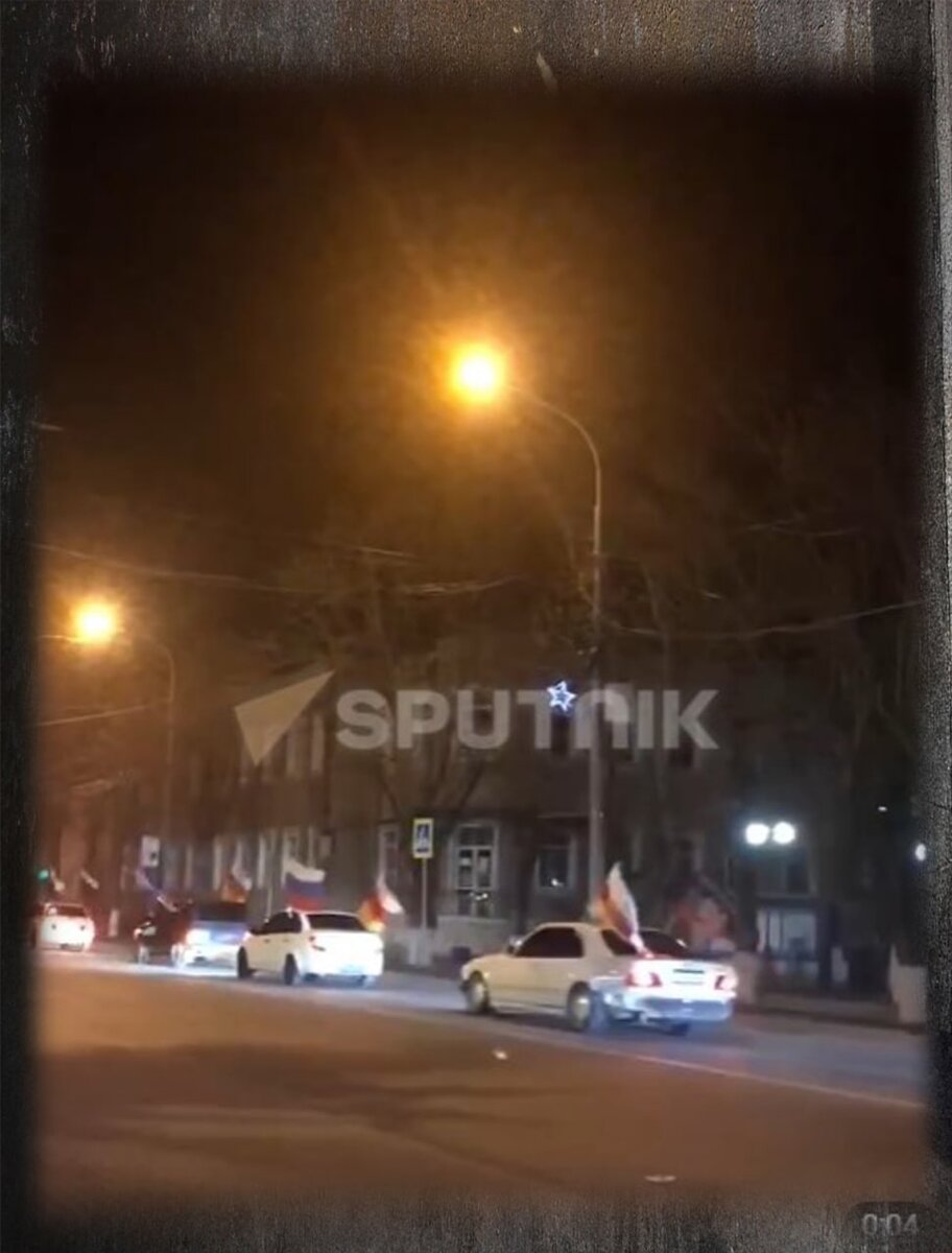 Скриншот из видеоролика телеканала "Sputnik"