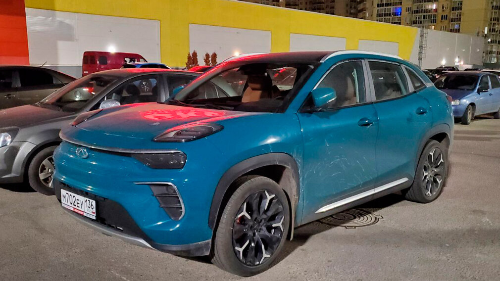 Chery кроссовер 2020 eq5