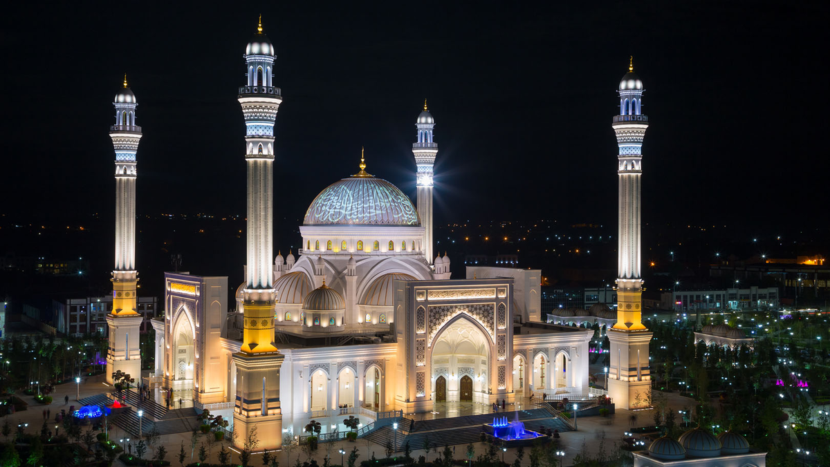 Мечеть в городе шали "Гордость мусульман"