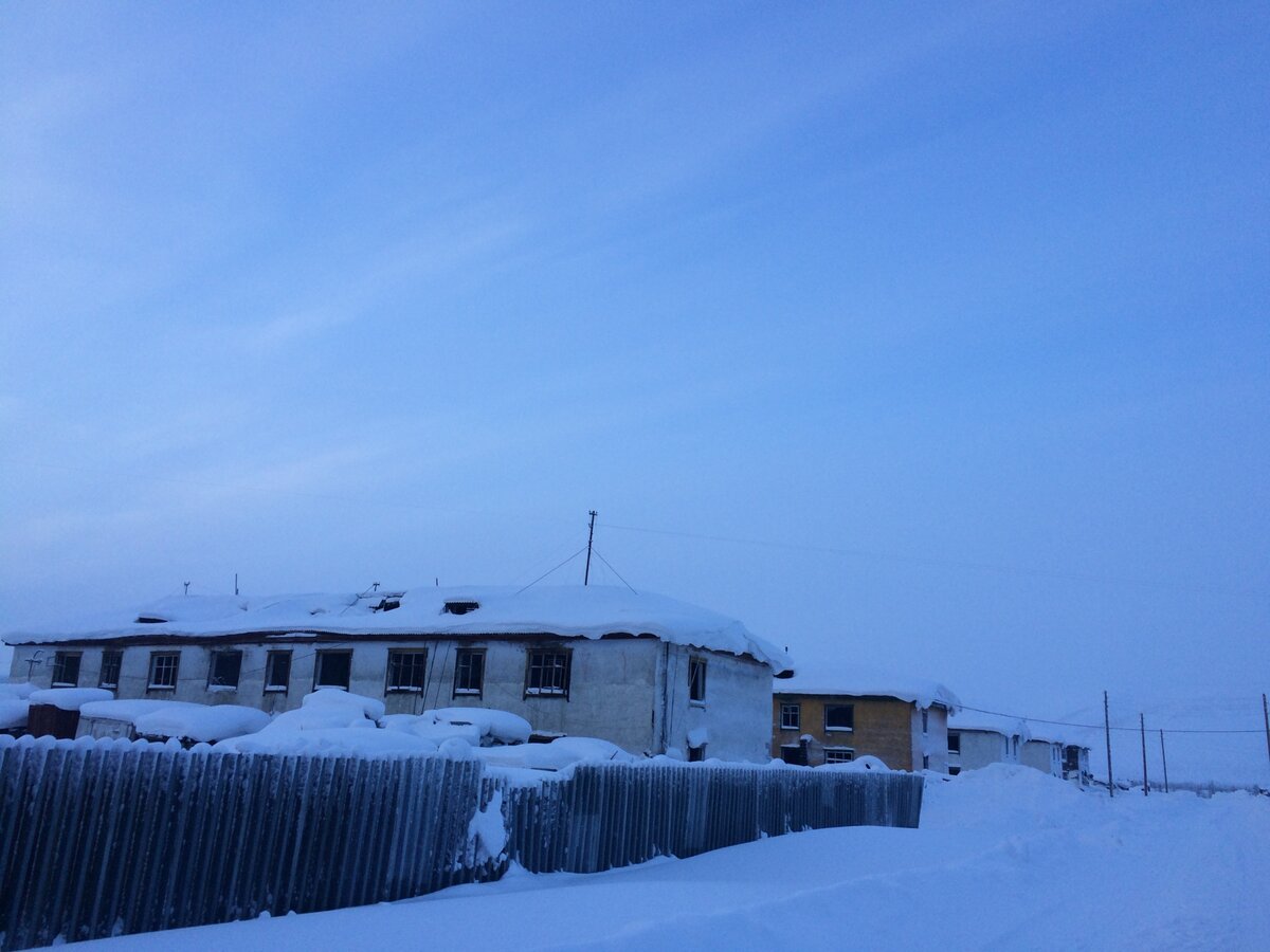 Общежития в Усть-Куйге.