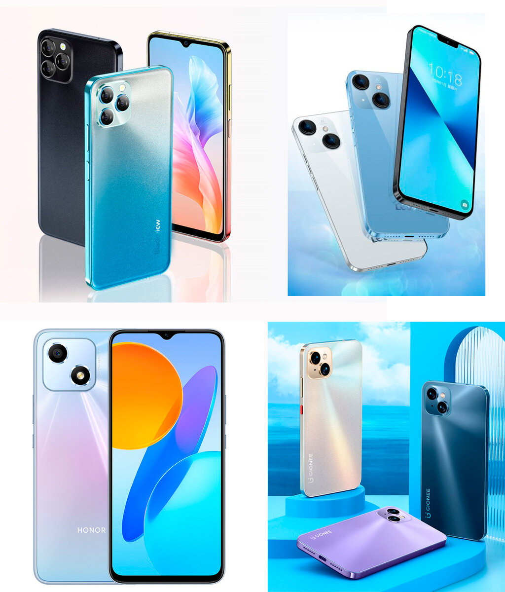 «айфоноподобные» смартфоны