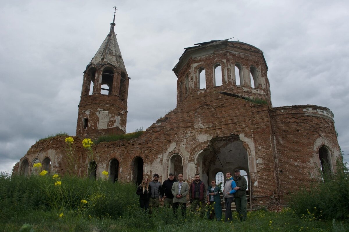 Спас Клепики заброшенный храм