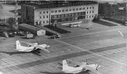 Южно-Сахалинский аэропорт в своих нынешних границах.
Фото с сайта аэропорта «Южно-Сахалинск».