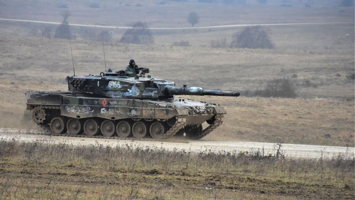    Танк Leopard 2 © Фото : U.S. Army / Alun Thomas