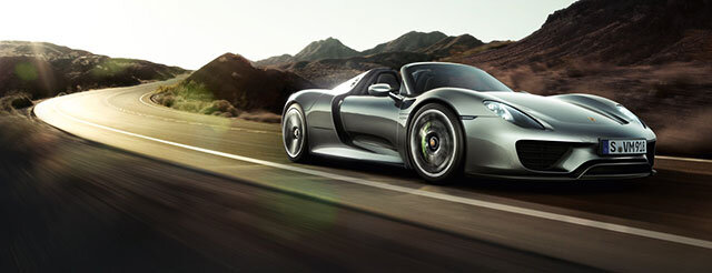 5 место. Porsche 918 Spyder ↓↓↓