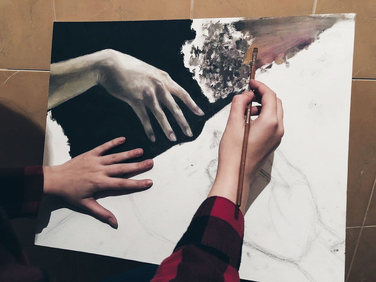 Депрессивные настроения чувствовались даже в моих работах