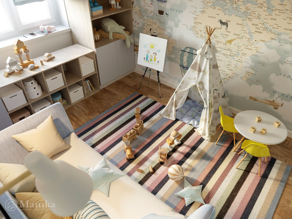 Дизайн детского уголка для мальчика