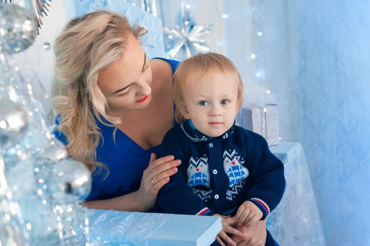 Я с Вовчиком на фотосессии