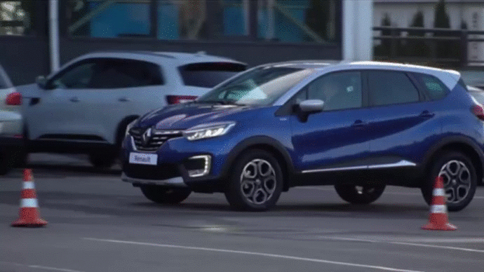 За рулем Рено Каптюр