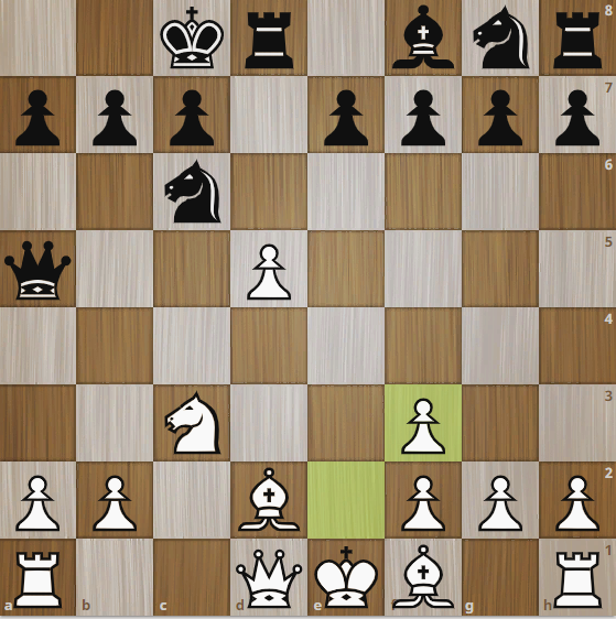 ход черных. Варианты Кd4, Л:d5, Ке5, но черные сыграли:-->