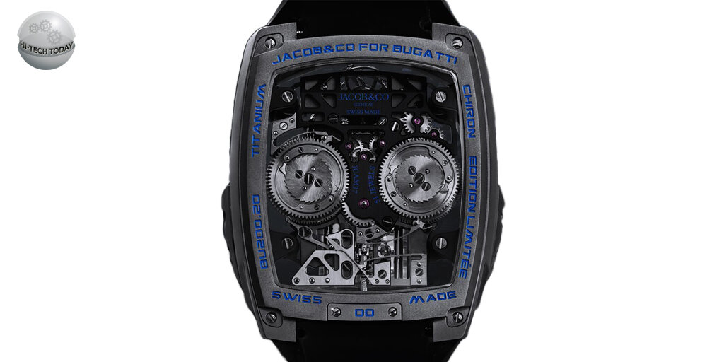 The Jacob & Co. X Bugatti Chiron Tourbillon (вид снизу)