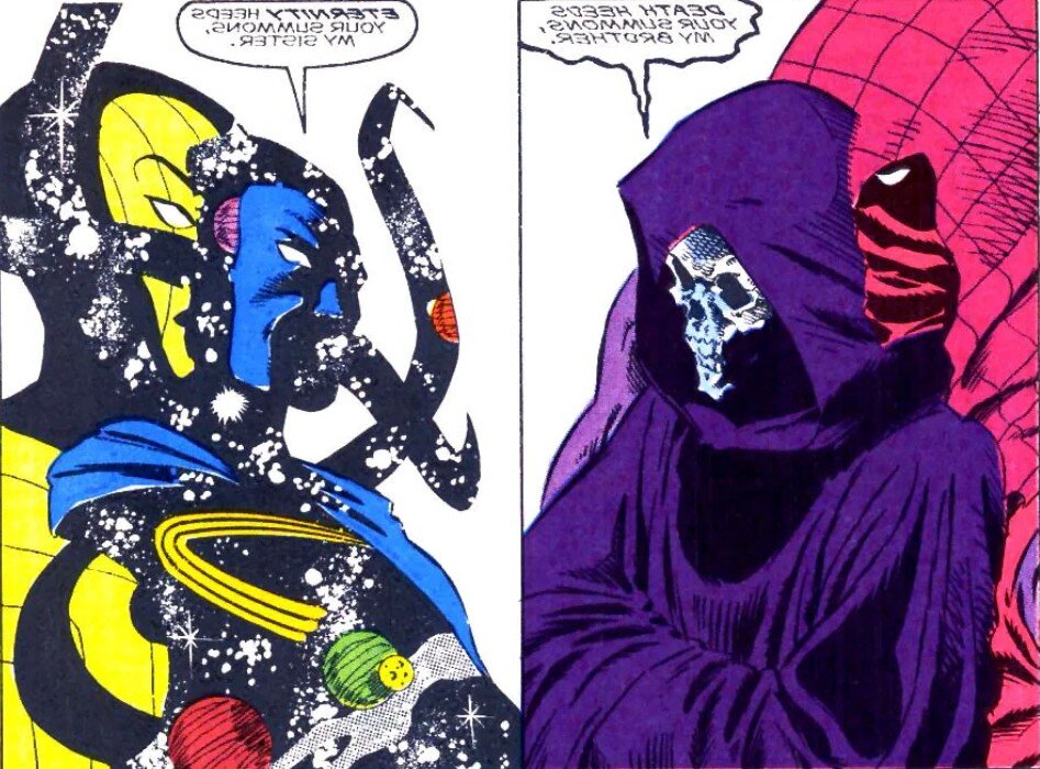 Картинка взята в качестве иллюстрации. Источник "Яндекс Картинки" На фото: Бесконечность и Смерть