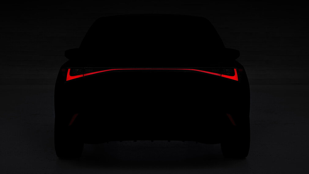 Тизерное изображение нового Lexus IS