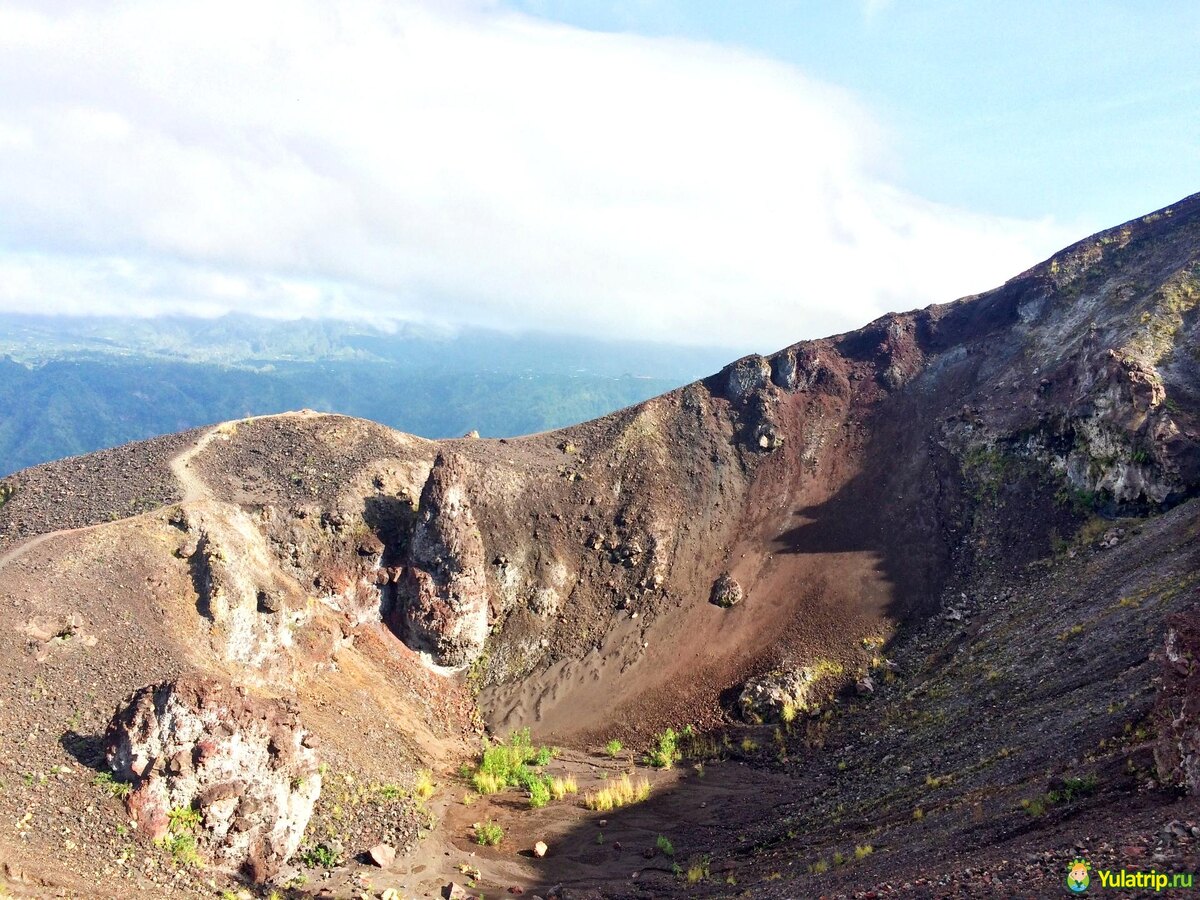 очень долгая дорога на вершину вулкана Батур , Индонезия