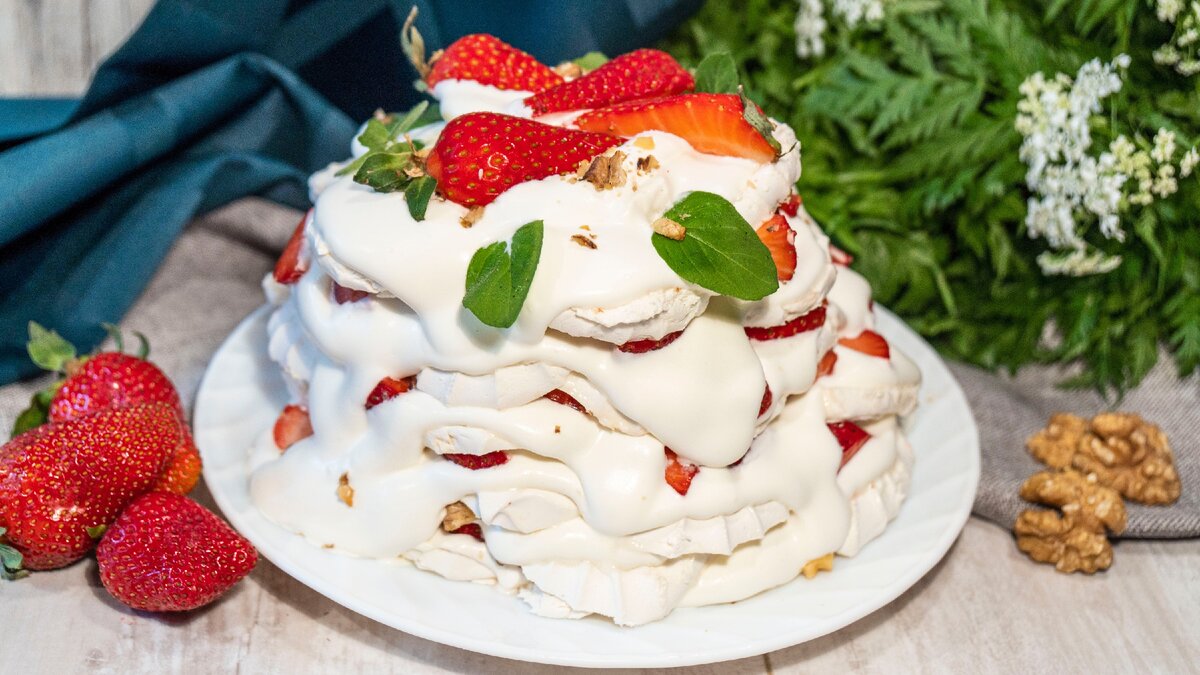 Зефирный торт от лаймы Вайкуле