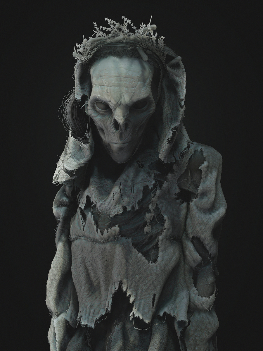 ​​‌‌‌​ ​​‌​​​ ​​​‌‌‌ ​‌​​​‌ ​​‌‌​‌ ​​‌‌‌‌Полуденица. Иллюстрация Пётра Куйко (Piotr Kujko)