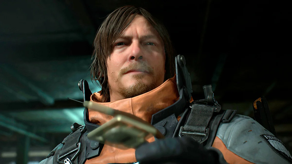 Игра доставщика от кодзимы. Норман Ридус игра Death Stranding. Сэм Портер Бриджес. Игра от Кодзимы Death Stranding. Death Stranding Сэм.