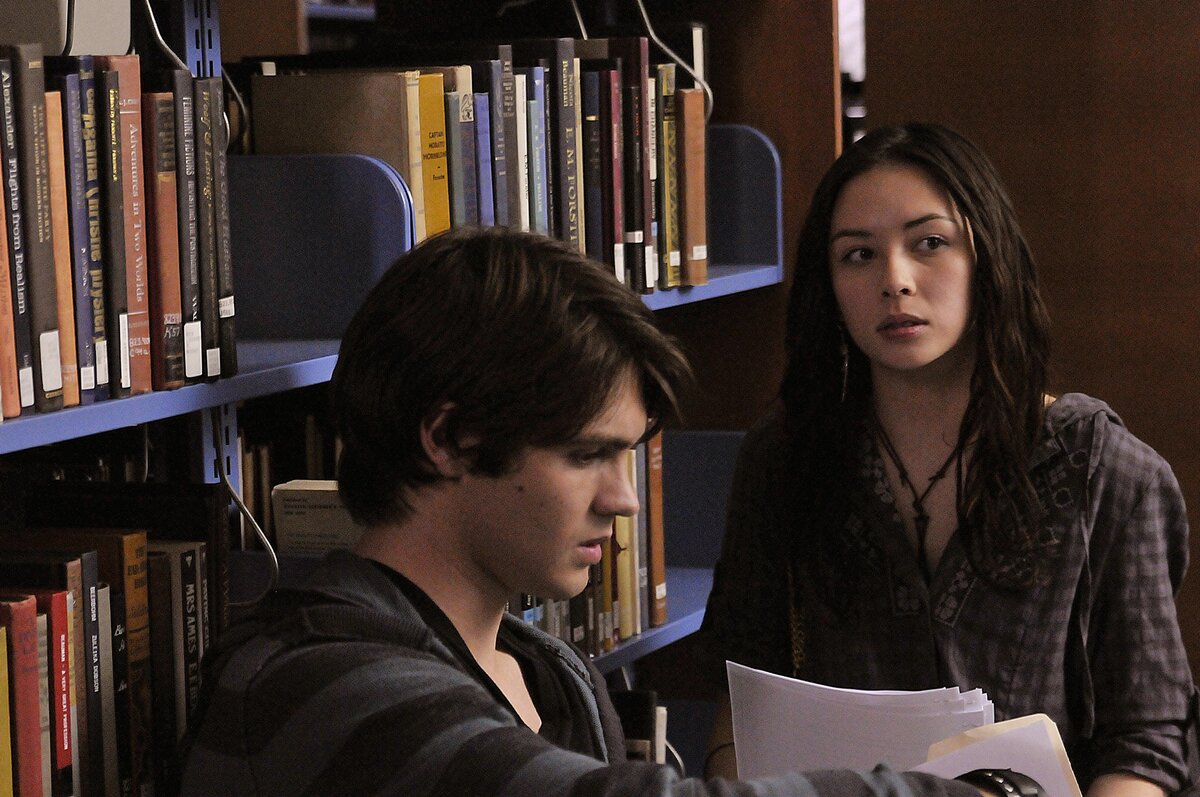 Кадр из сериала «Дневники вампира»