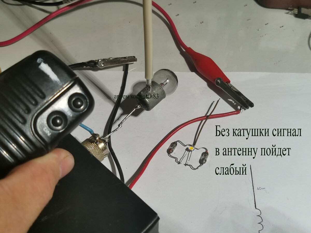 Удлиняющая катушка для антенны.Как сделать короткую антенну ...